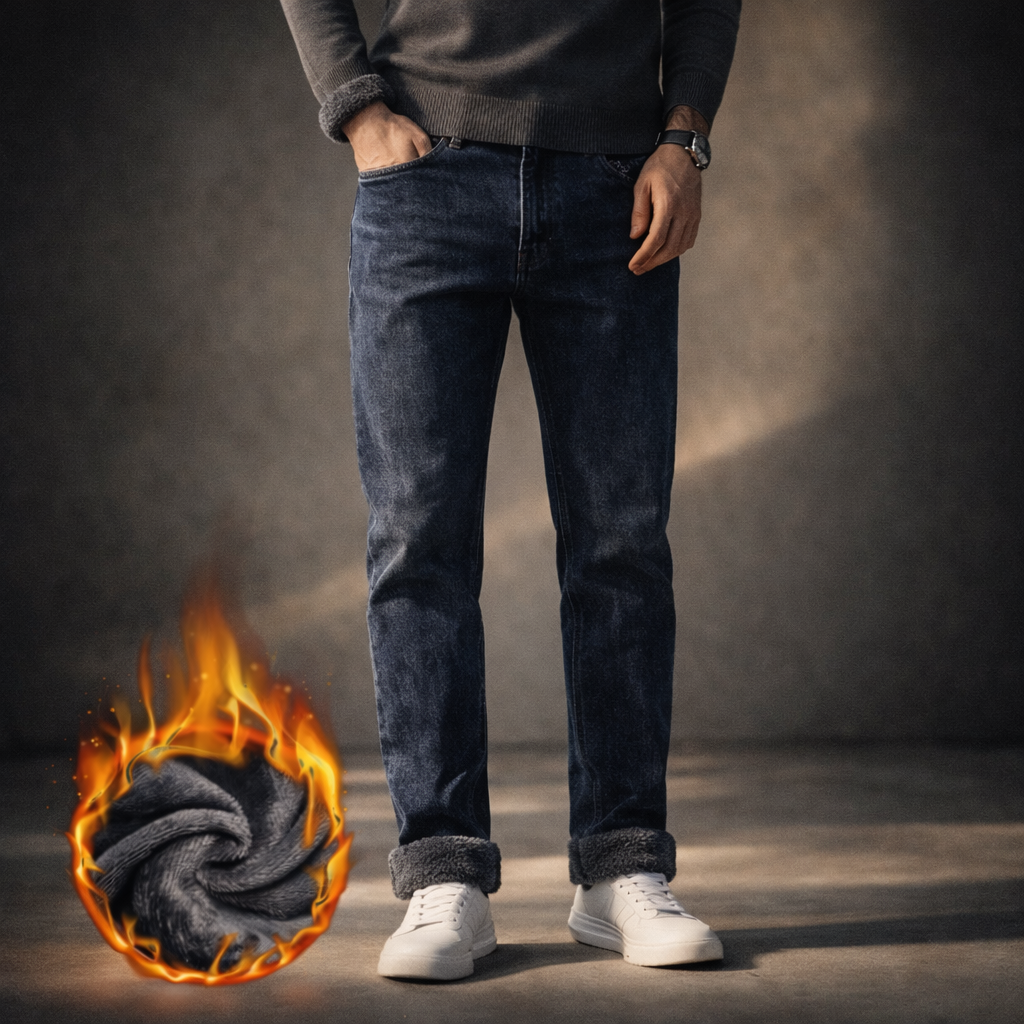Men's FireLined Denim Jeans