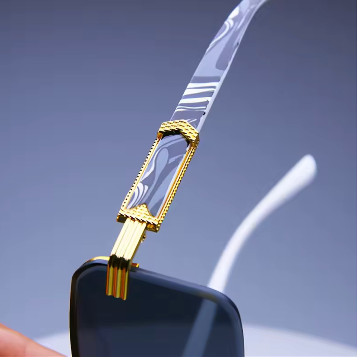 Fashion Rimless Sunglasses Men Women Populare Frameless Sun Glasses Male Female Classic Small Square Summer Traveling Shades