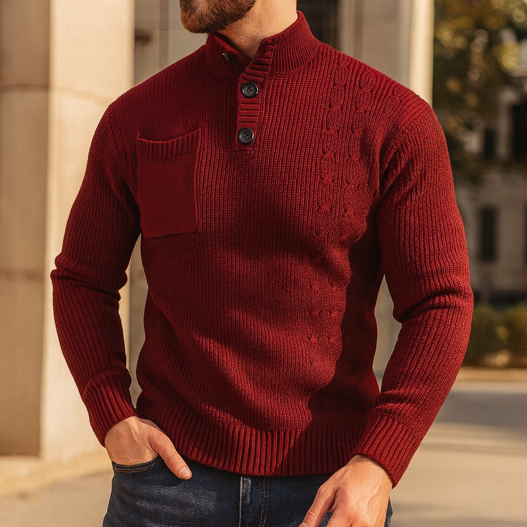Cole Carter Cable Sweater