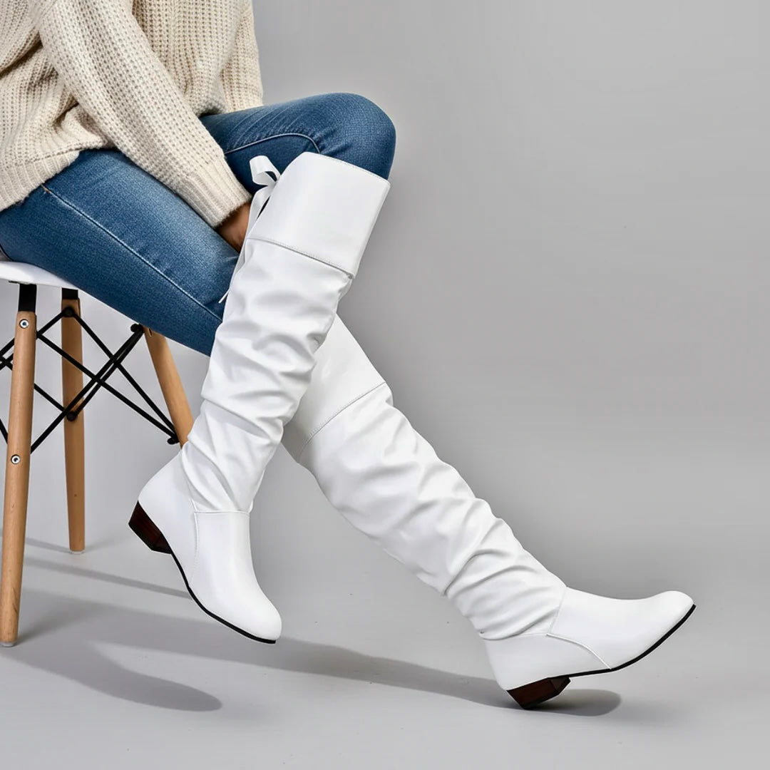 Women's Luna Slouch Ribbon Boot