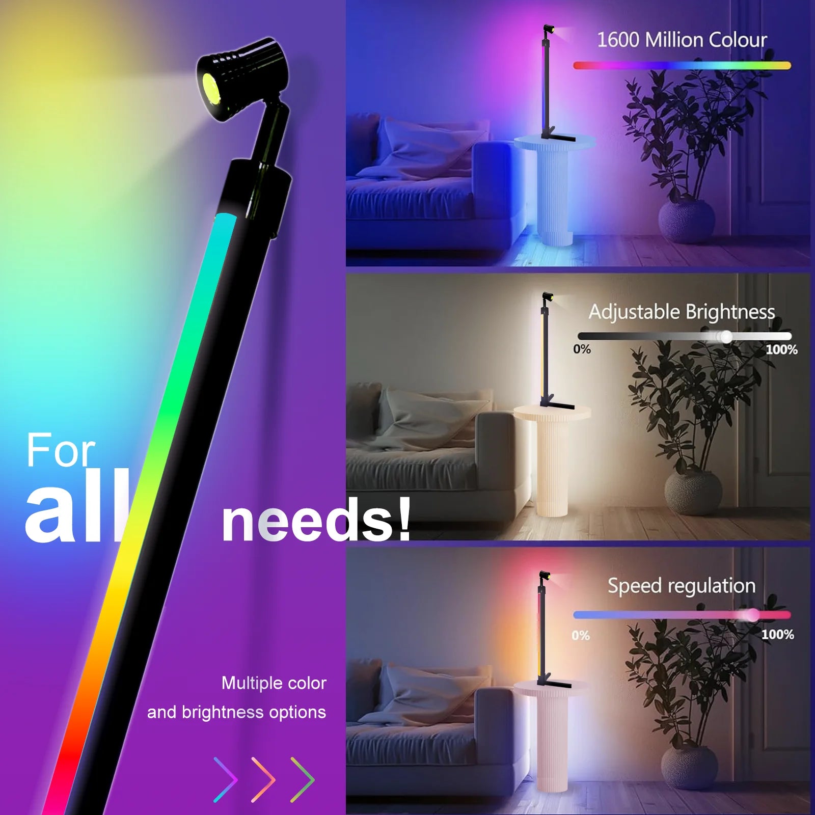 NeonCore Floor Lamp