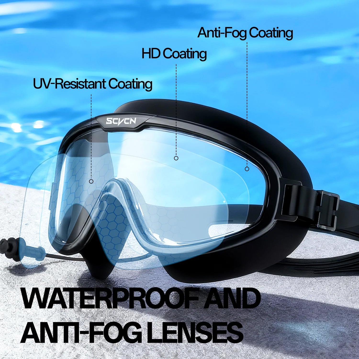 ClearWave Swim Goggles