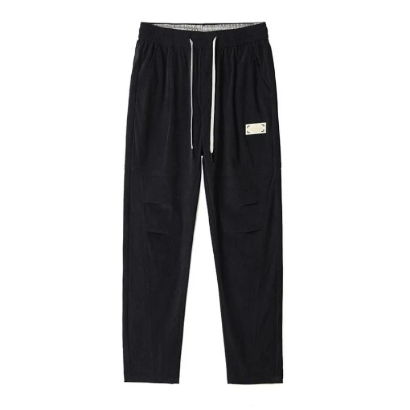 Autumn Winter Men Joggers Harem Pants Japanese Retro Corduroy Trousers Baggy Y2K Sweatpants Versatile 2025 Harajuku Clothe Trend