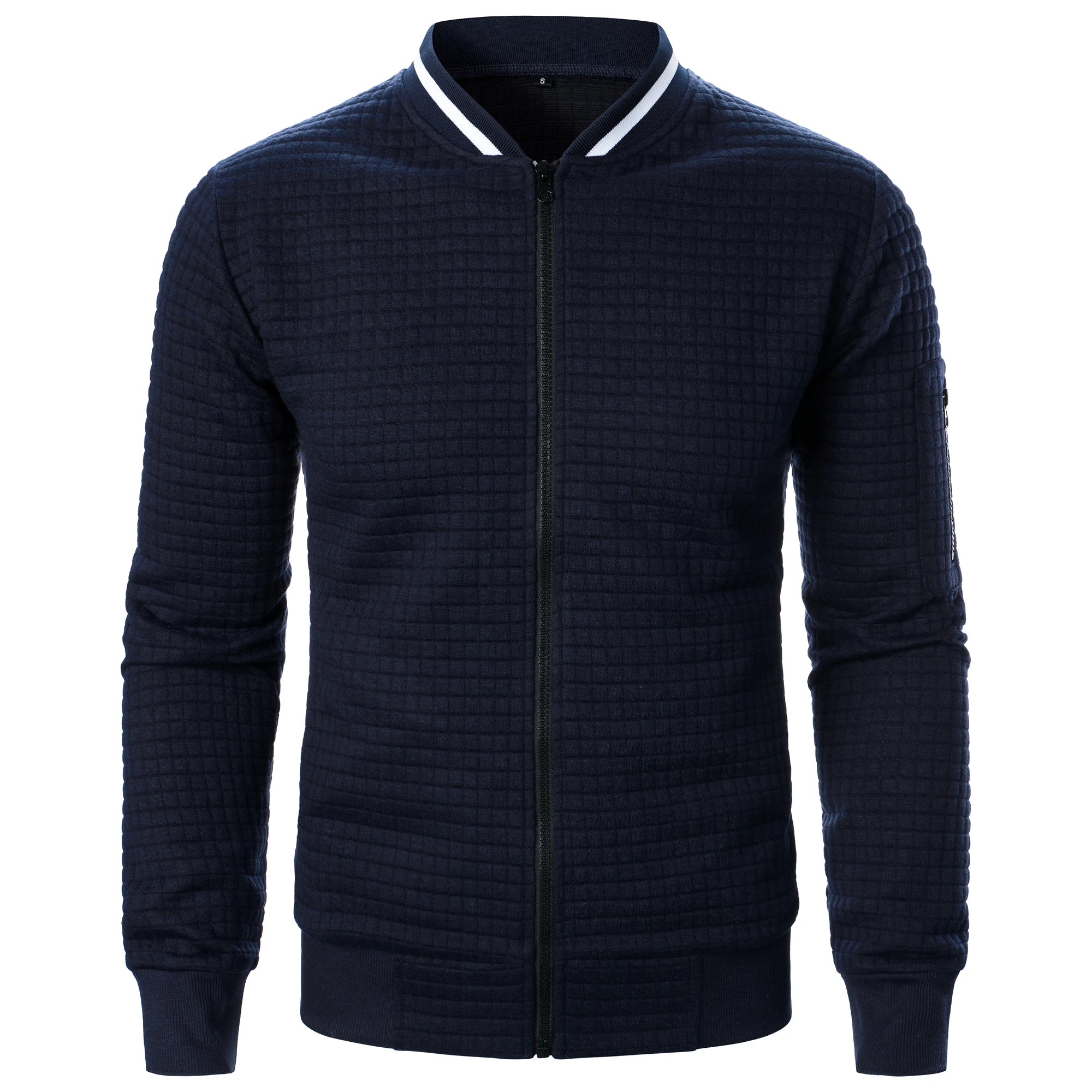 "Slated" Quilted Bomber Jacket
