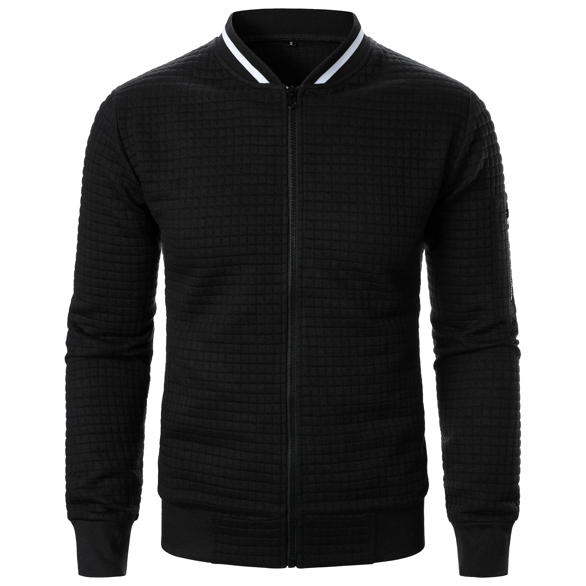"Slated" Quilted Bomber Jacket