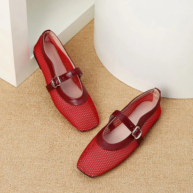 "Mova" Mary Jane Flats