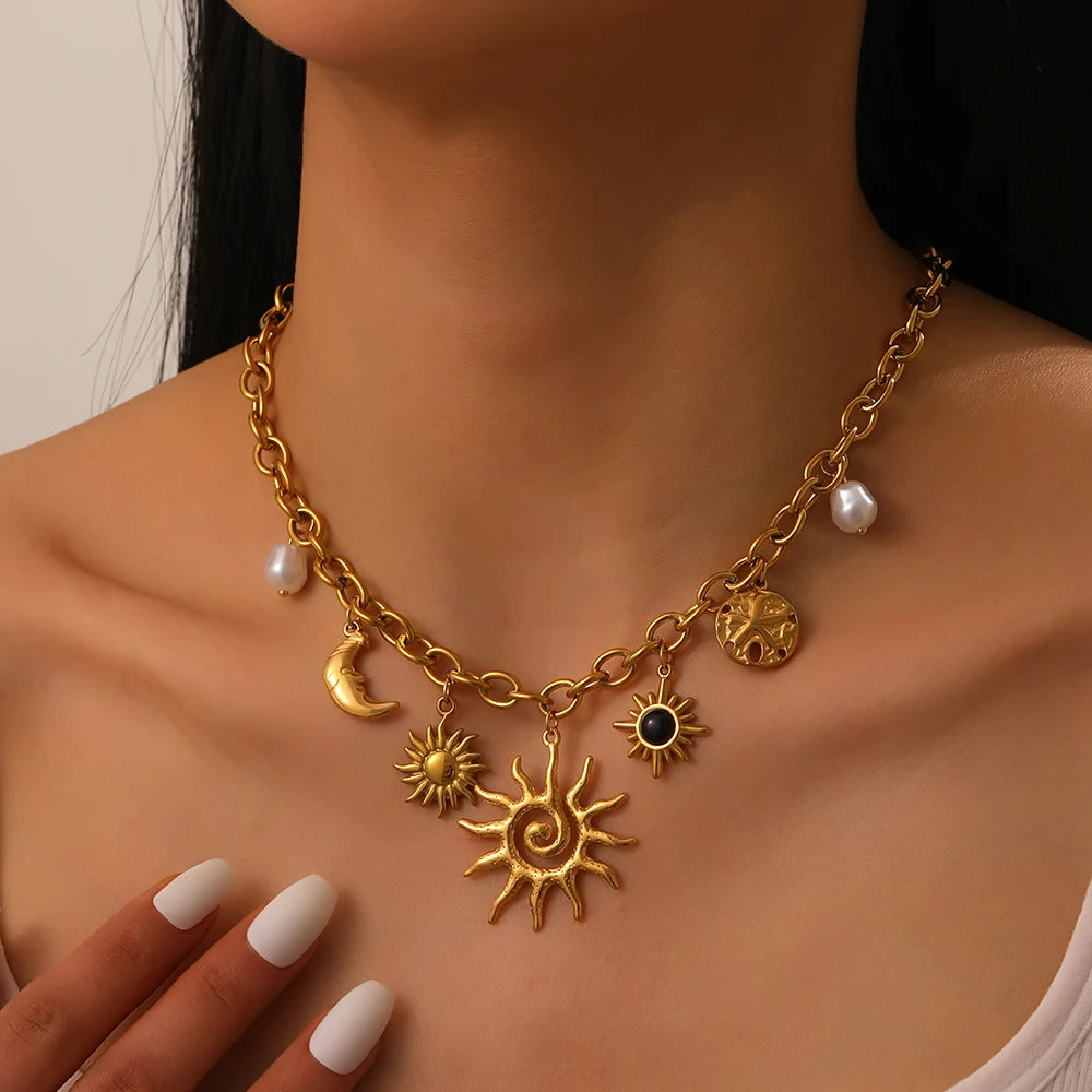 Solstice Charm Necklace
