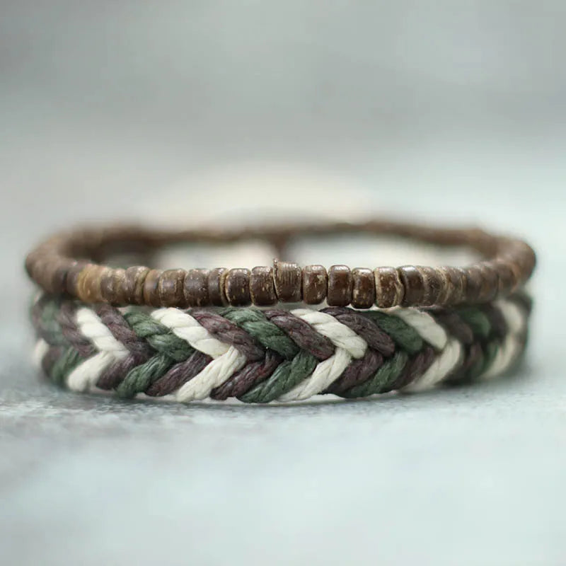 Coastal Rope & Stone Set