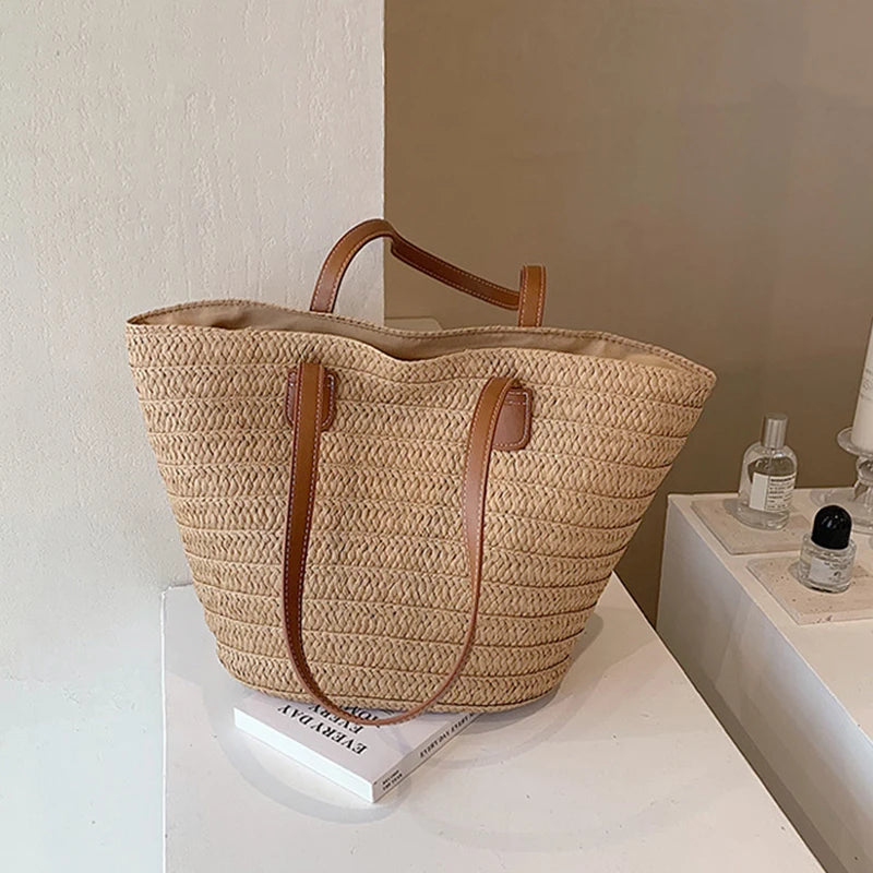 Solara Woven Summer Tote