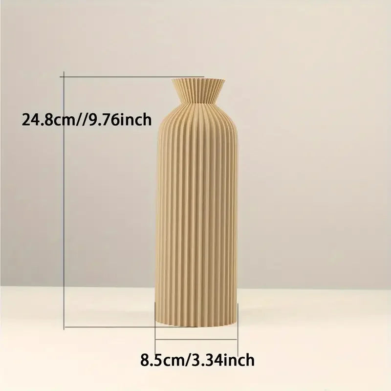 The Ribbed Bloom Vase Set