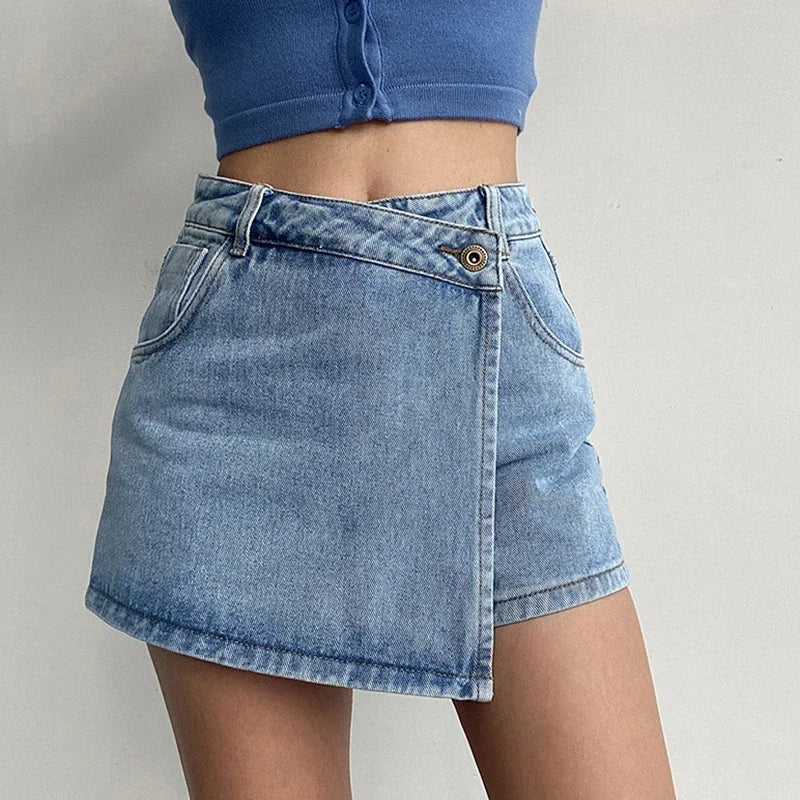 Astra Denim Skort