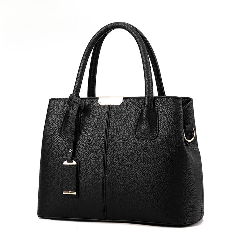 New luxury women's leather bag, well-known designer brand handbag, women's handbag wallet, fashionable shoulder bag