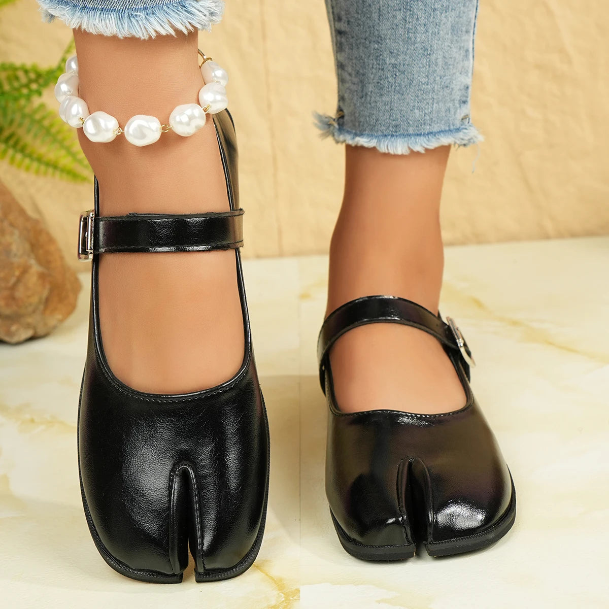 Tabi Mary Flats