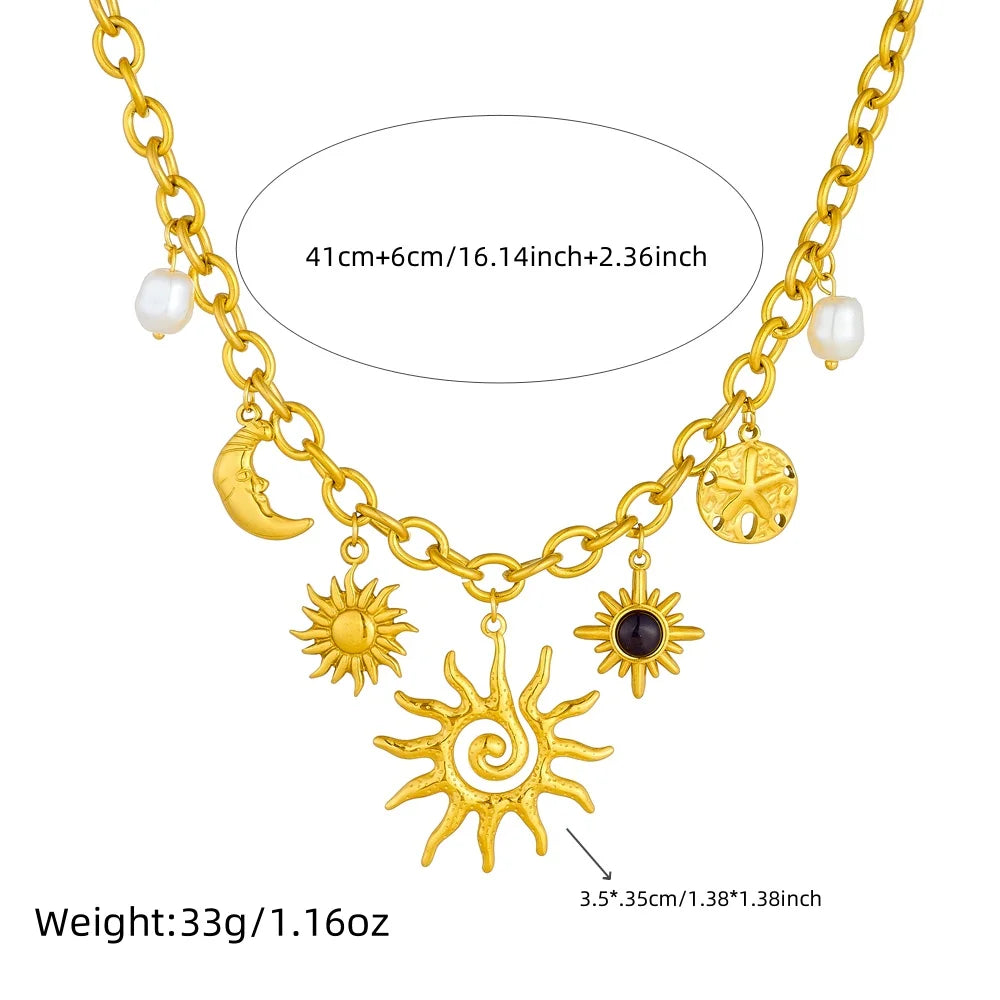 Solstice Charm Necklace