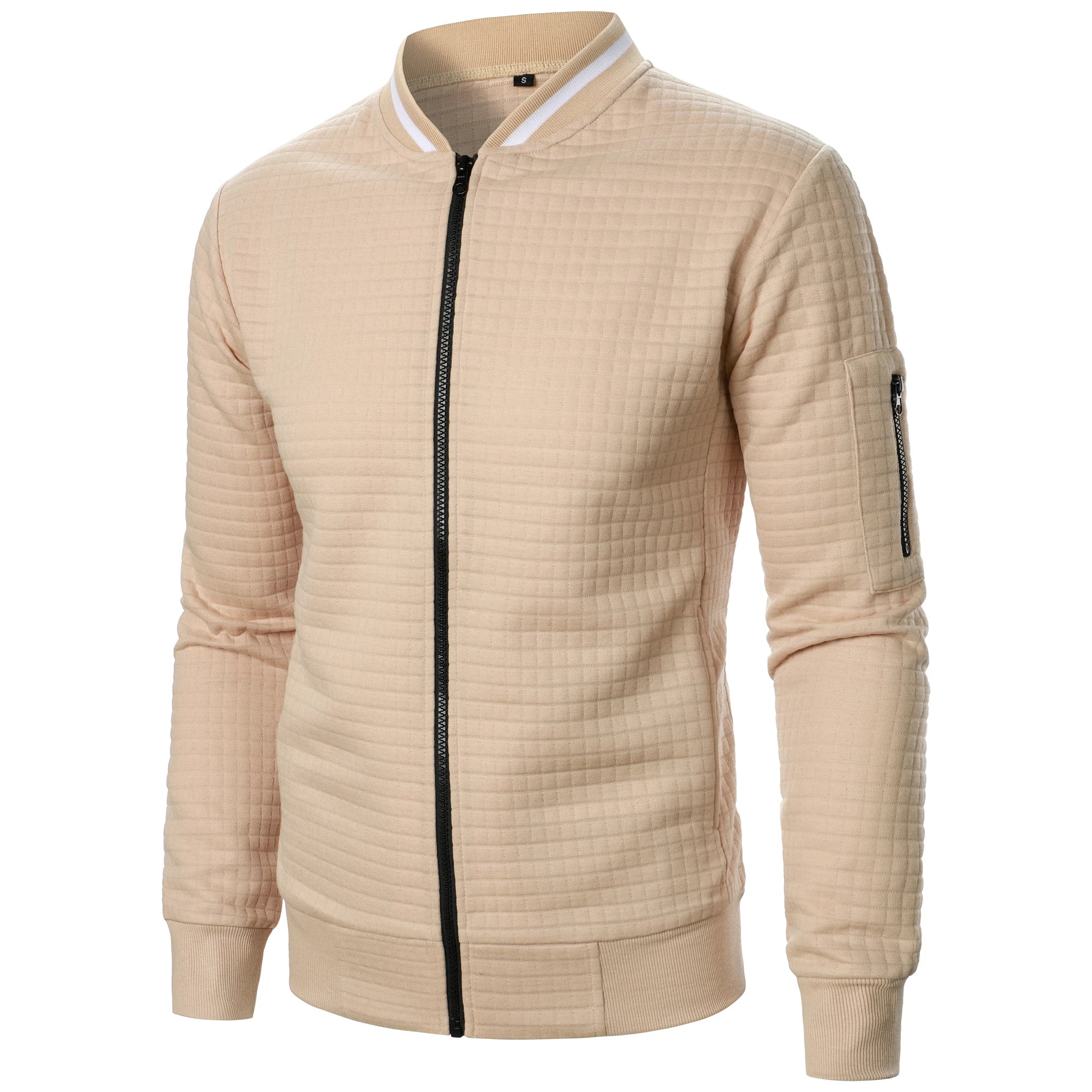 "Slated" Quilted Bomber Jacket