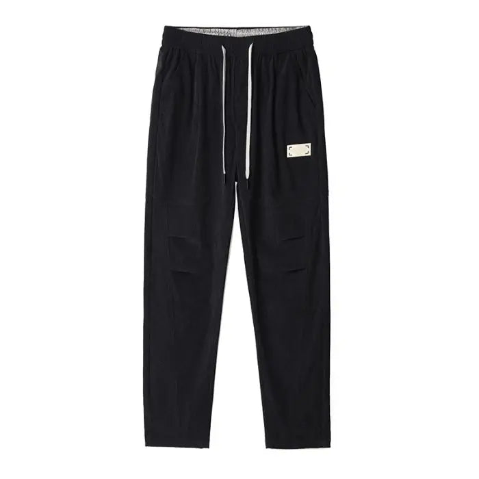 Autumn Winter Men Joggers Harem Pants Japanese Retro Corduroy Trousers Baggy Y2K Sweatpants Versatile 2025 Harajuku Clothe Trend