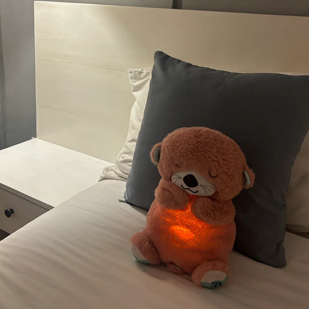 Soothing Glow Plush Otters