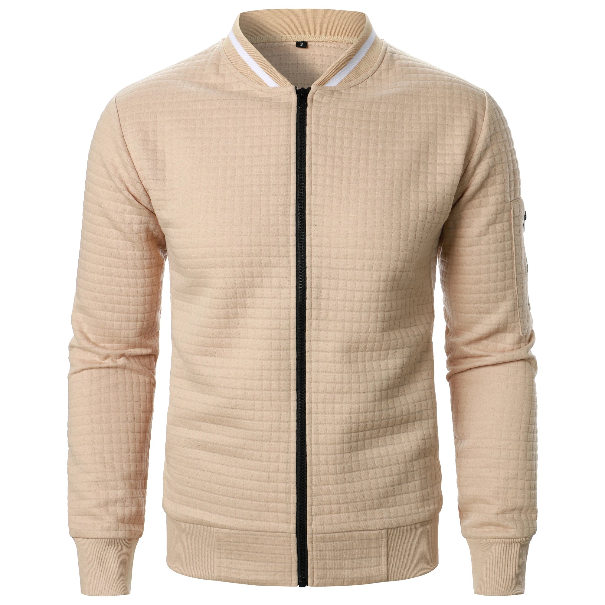 "Slated" Quilted Bomber Jacket