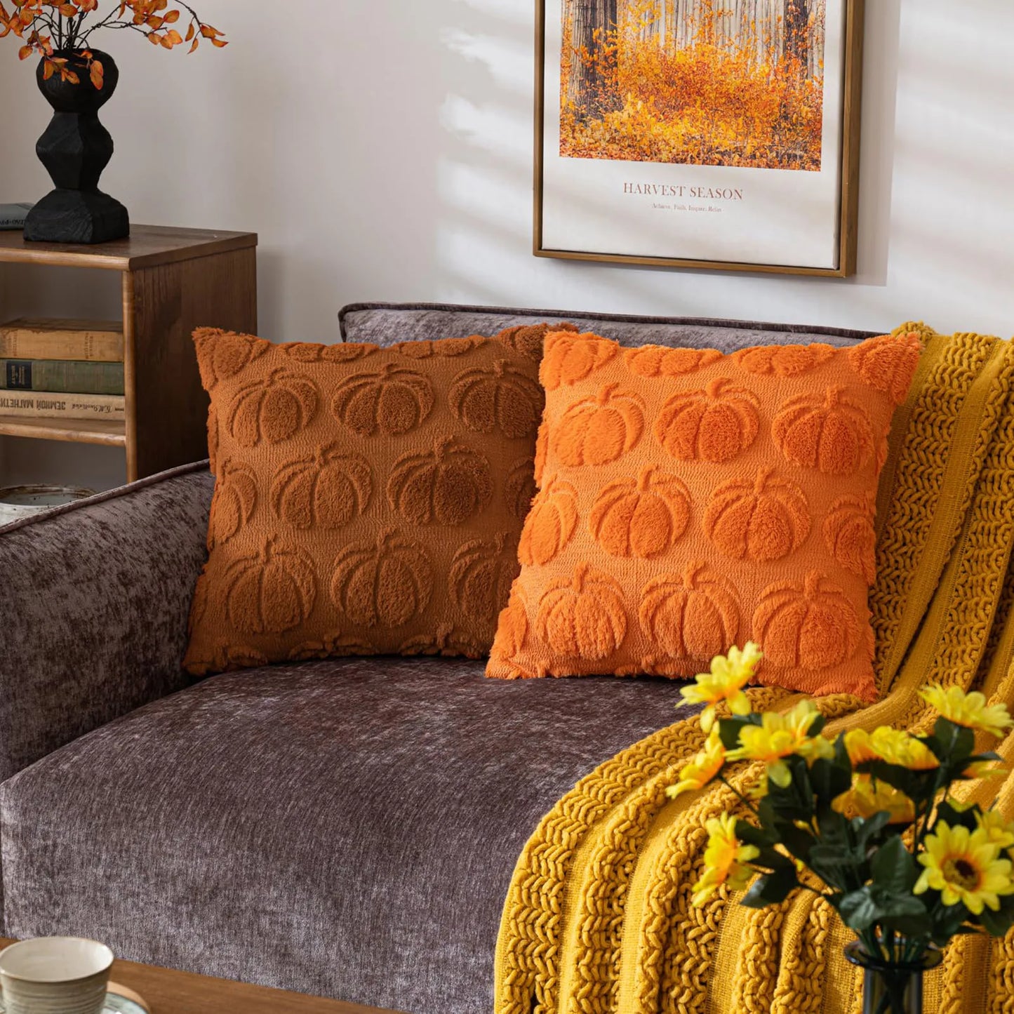 Autumn Harvest Pillow Covers