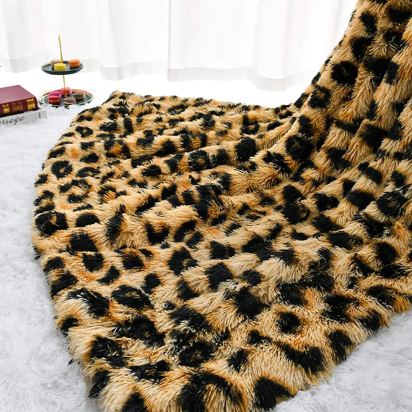 Luxe Leopard Throw