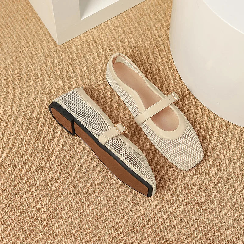 "Mova" Mary Jane Flats