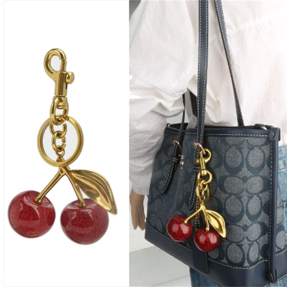 Cherry Luxe Keychain