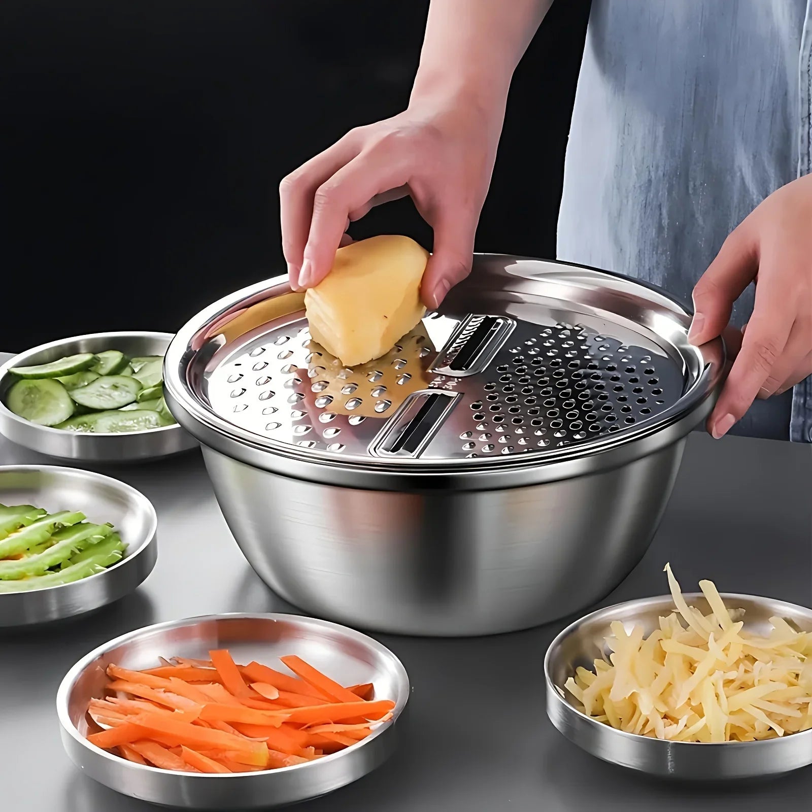 KitchenCore Grater Bowl