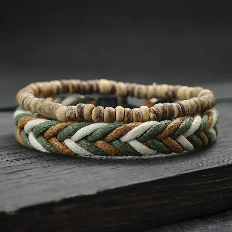 Coastal Rope & Stone Set