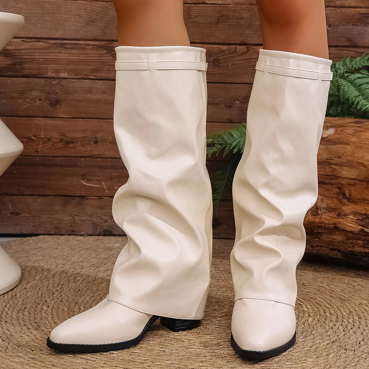 Women's "Solenne" Knee Boot