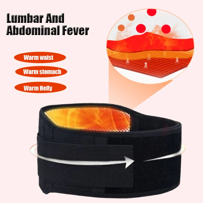 Self-heating Magnetic Back And Waist Massager Support Belt Therapy Lumbar Waist Support Belt Gym Sports Back Relieve Waist Pain