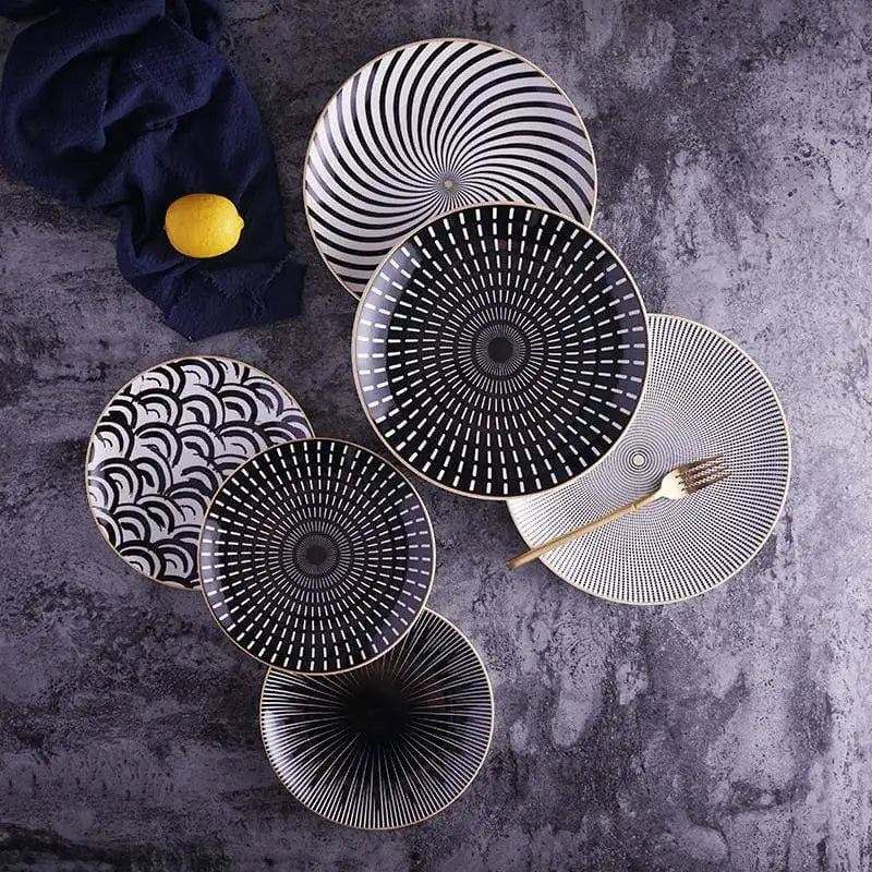 Noir Éclat Dinnerware Collection