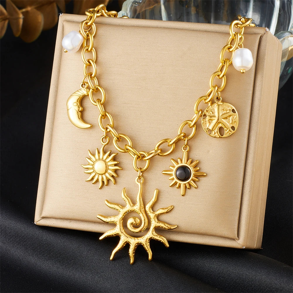 Solstice Charm Necklace