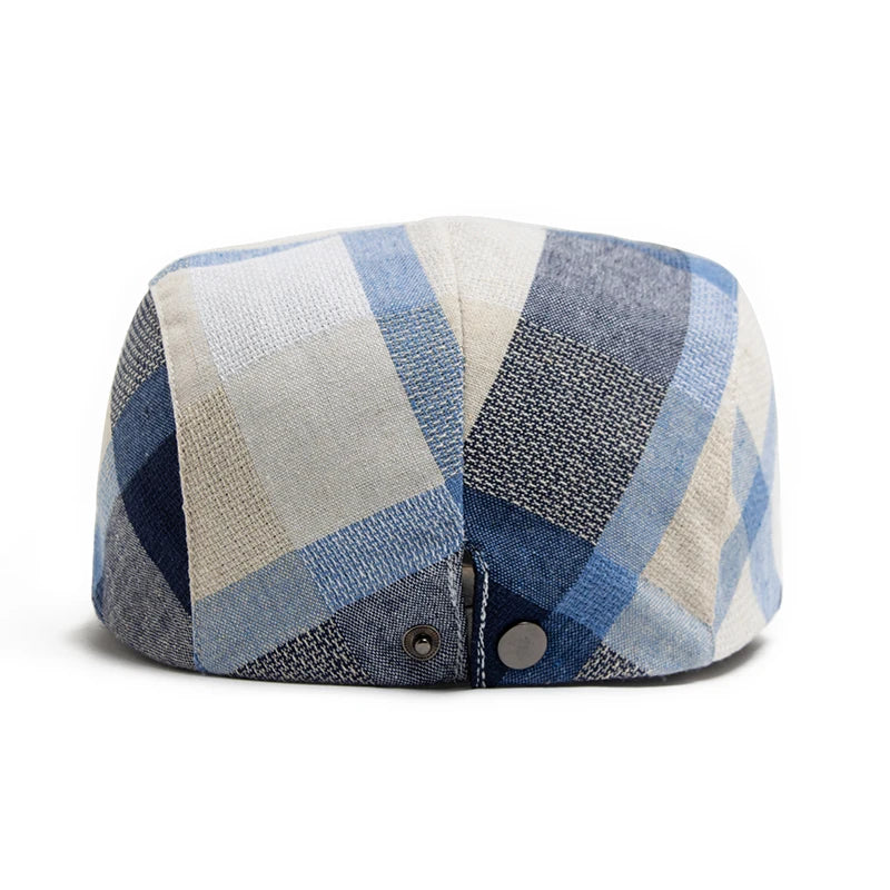The Checkline Flat Cap