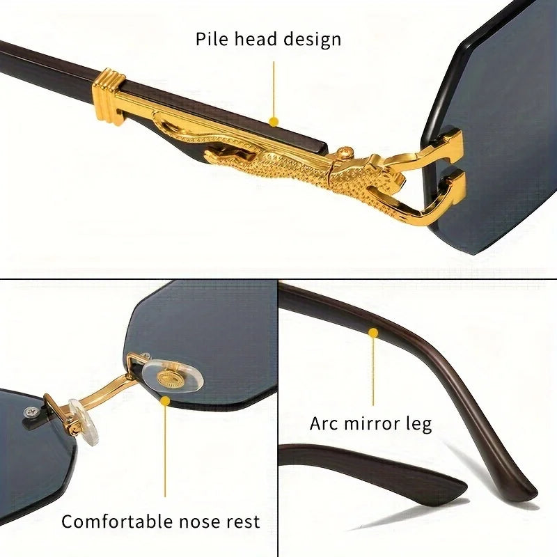 Axis Rimless Sunglasses
